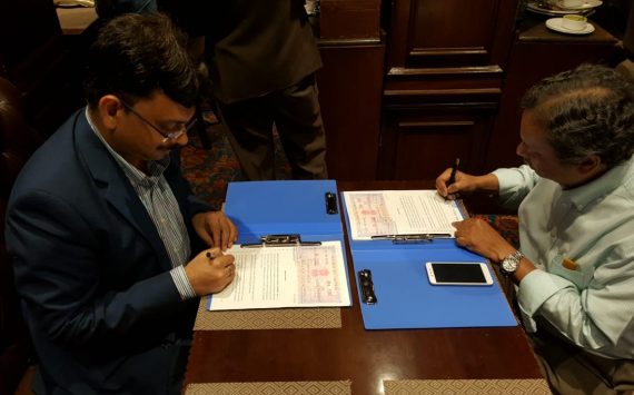 LOI signing with CSIR-CEERI & Next Orbit Ventures for Sensor Fab