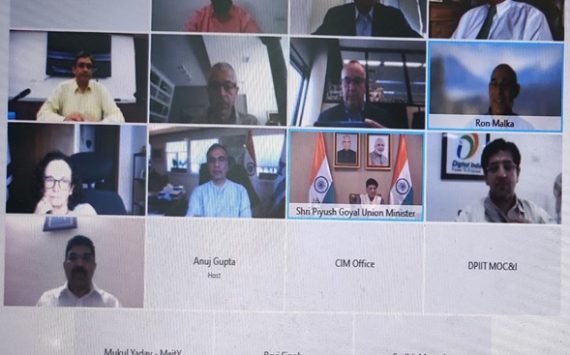 Next Orbit Ventures Consortium in a Virtual Meeting with Hon’ble Commerce Minister, who is also Chairman of Empowered Committee for High Tech manufacturing – May 2021 hu